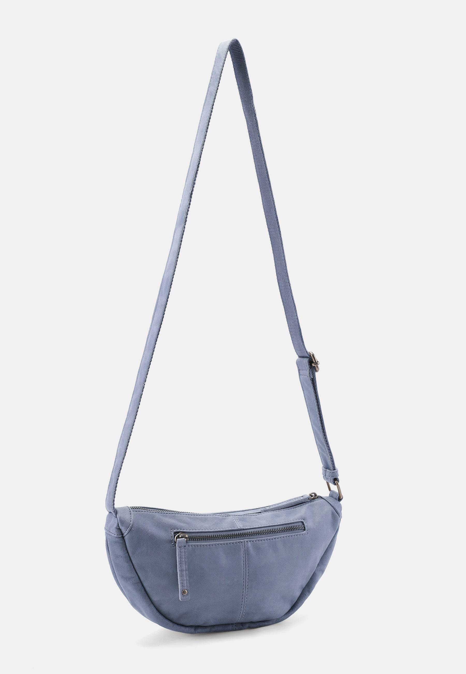 FREDsBRUDER- Handtaschen>Damen>Ledertaschen>Halbmond Tasche- Layer Halfmoon Bag- caramel / OS-sky blue / OS