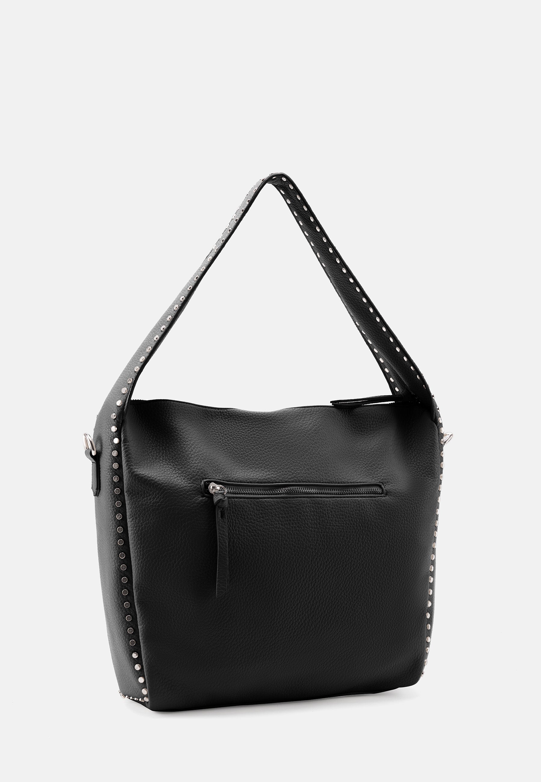 FREDsBRUDER- Handtaschen>Damen>Ledertaschen>Hobo Taschen- Feel Wild Hobo- black / OS-stone / OS
