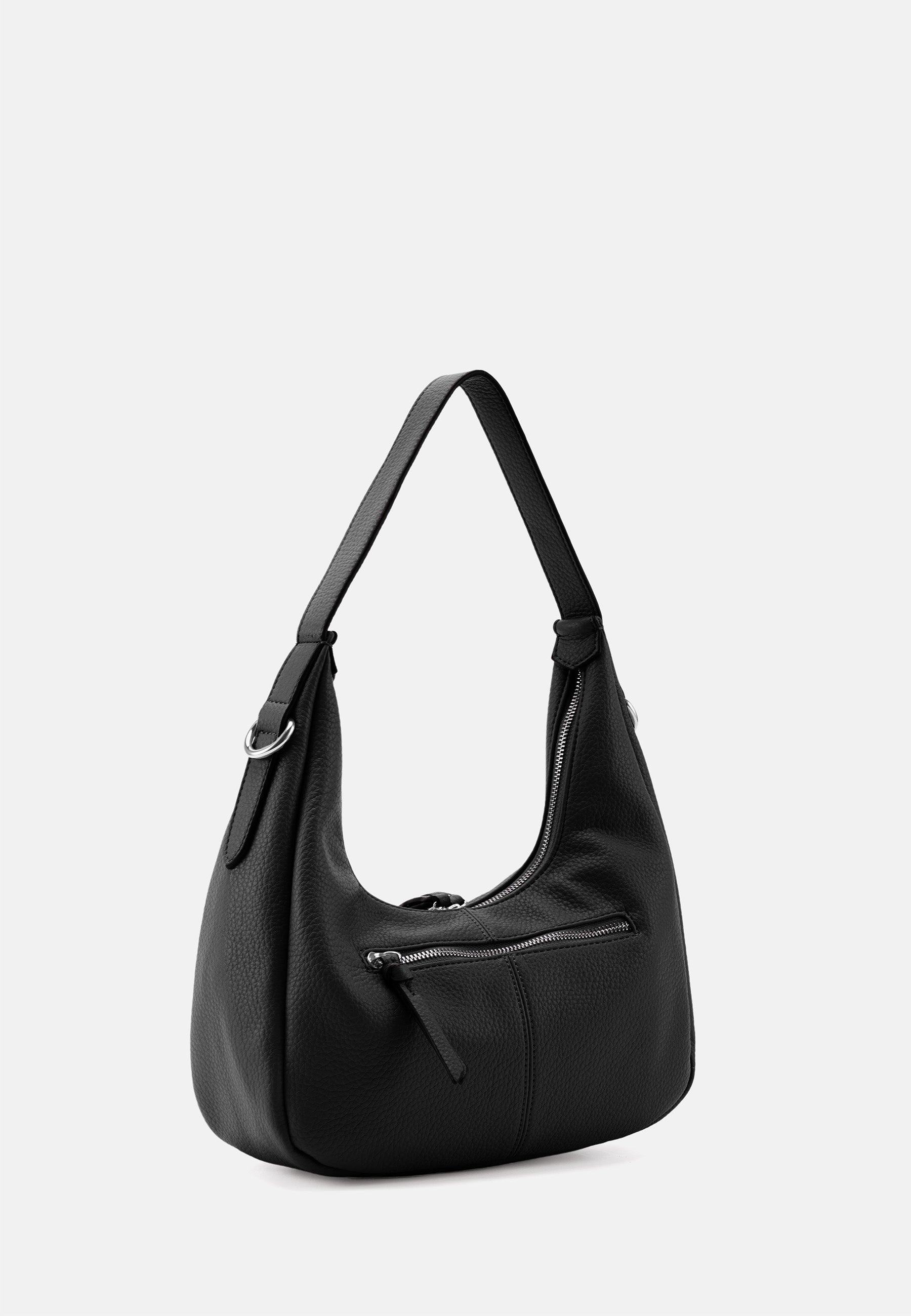 FREDsBRUDER- Handtaschen>Damen>Ledertaschen>Hobo Taschen- Feel Wild Midi Hobo- black / OS-soft toffee / OS-stone / OS