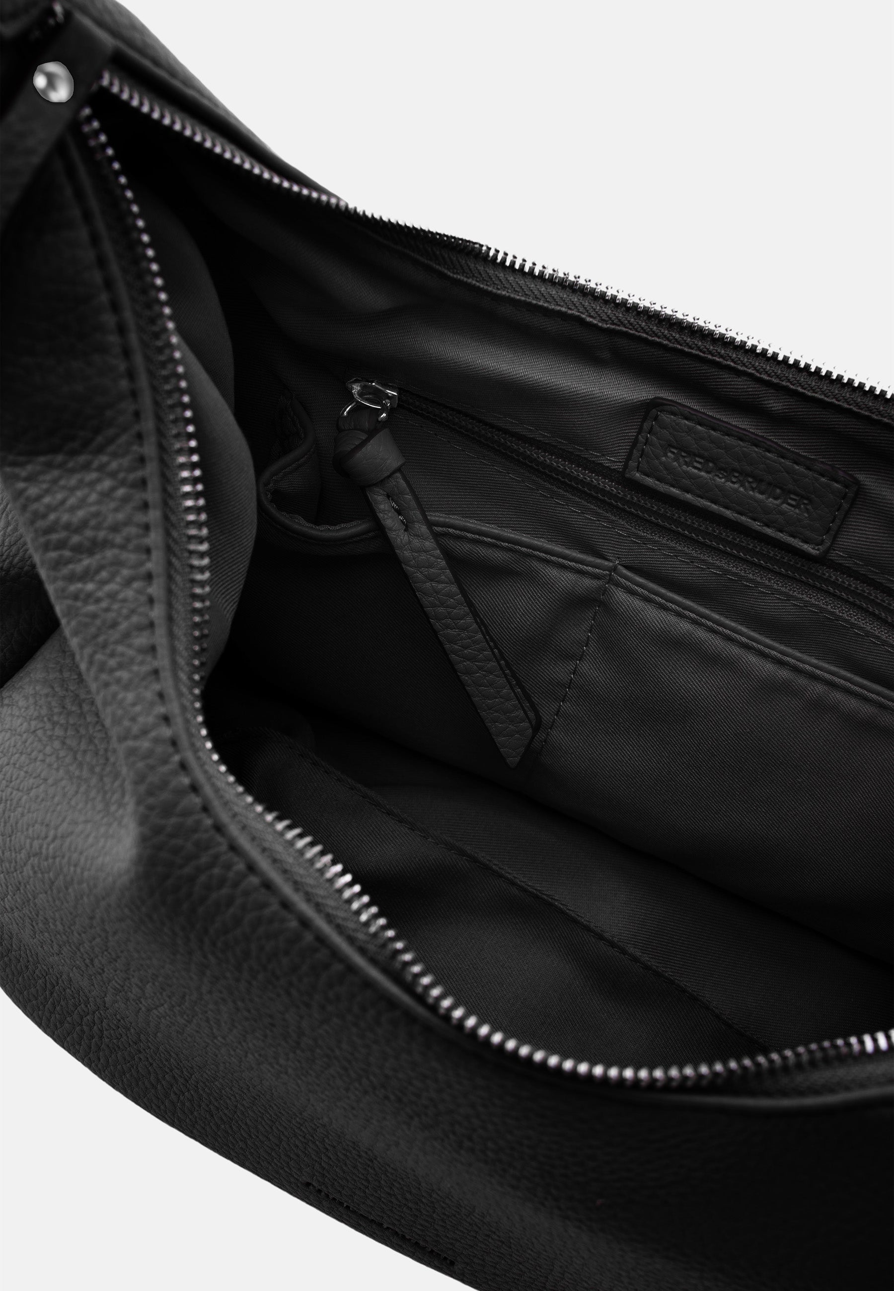 FREDsBRUDER- Handtaschen>Damen>Ledertaschen>Hobo Taschen- Feel Wild Midi Hobo- black / OS-soft toffee / OS-stone / OS