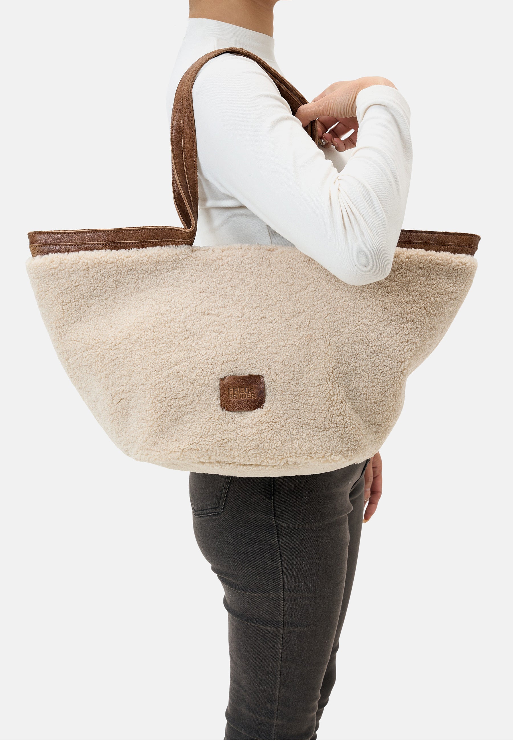 Teddy Layer Tulip Shopper